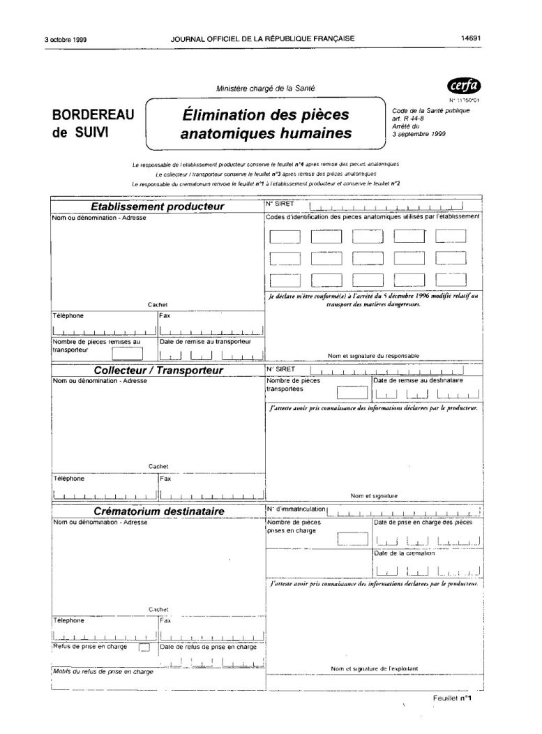 formulaire Cerfa 11350