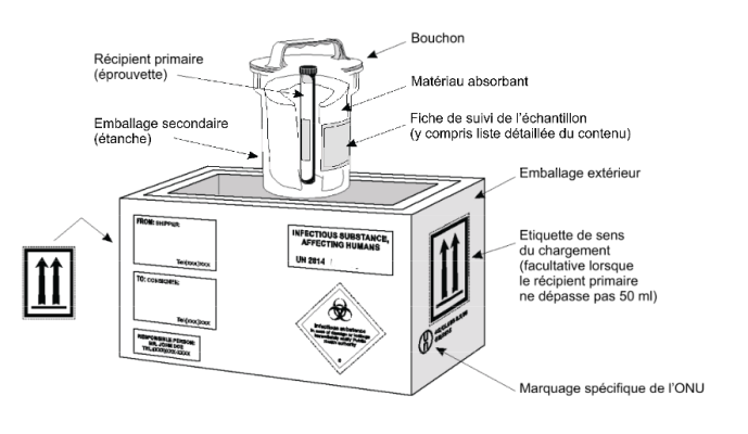 triple emballage catégorie A